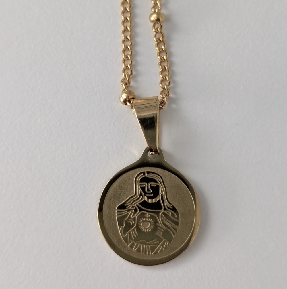 Sacred Heart of Jesus Necklace